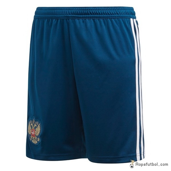 Pantalones Rusia Replica Segunda Ropa 2018 Azul